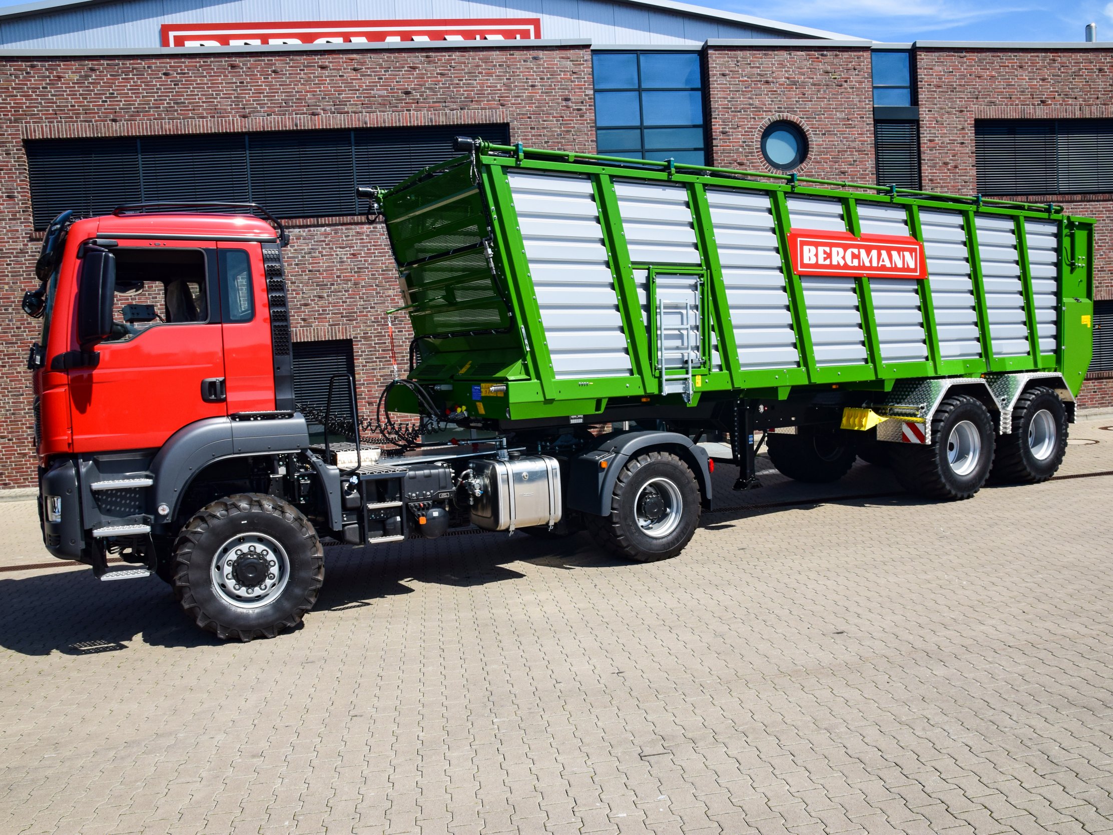 Forage body for semitrailers - 